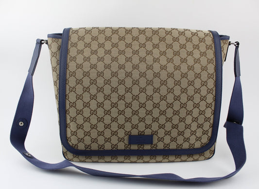 GUCCI GG CANVAS DIAPER BAG