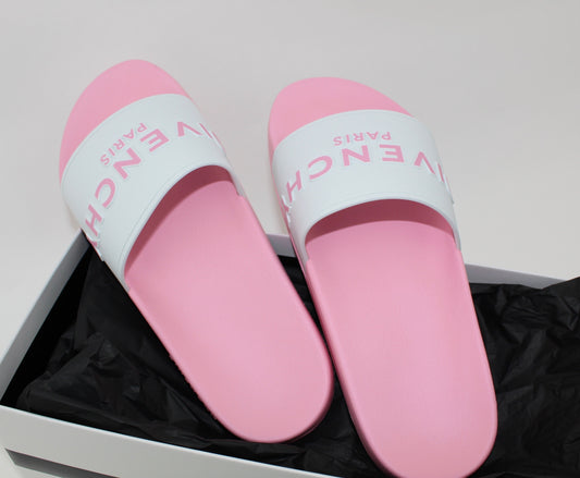 GIVENCHY PINK  SLIDES
