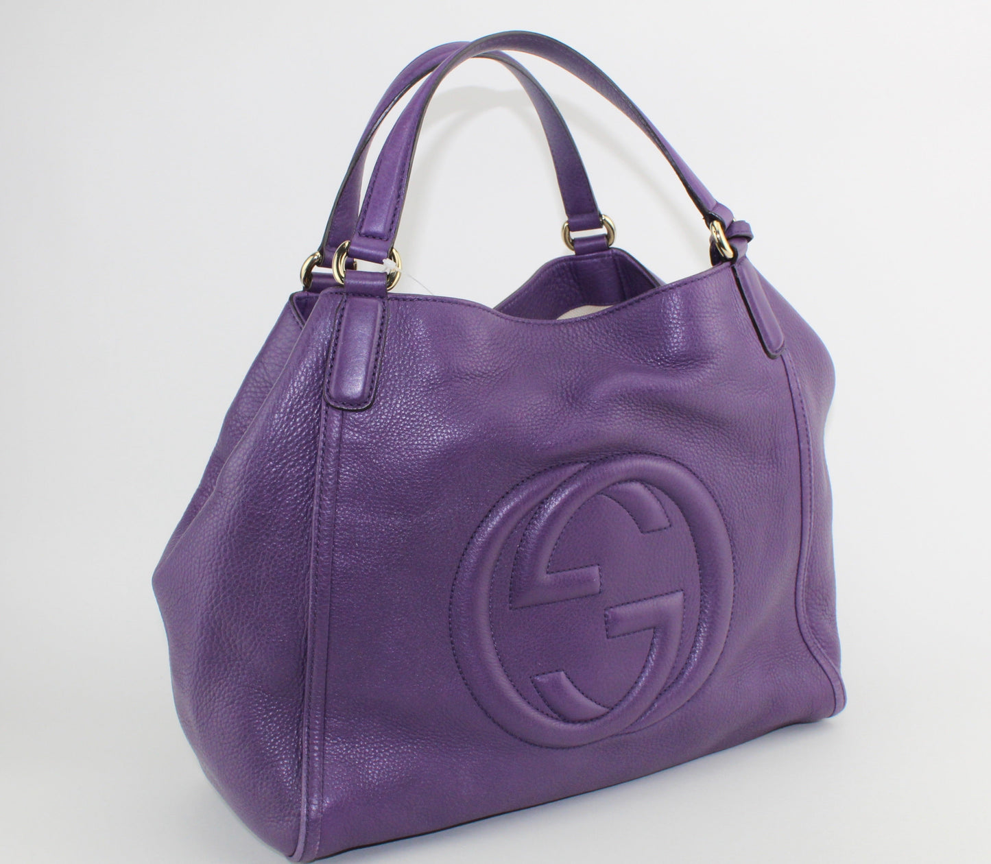 GUCCI SOHO SHOULDER MEDIUM LEATHER BAG