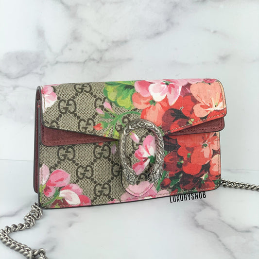 Gucci Dionysus GG Blooms Super mini bag