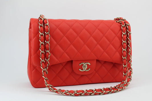 Chanel Caviar Jumbo Quilted Double Flap Bag