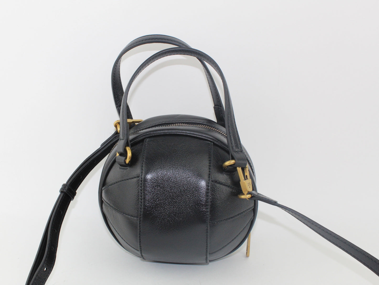 GUCCI TIFOSA LEATHER SHOULDER BAG