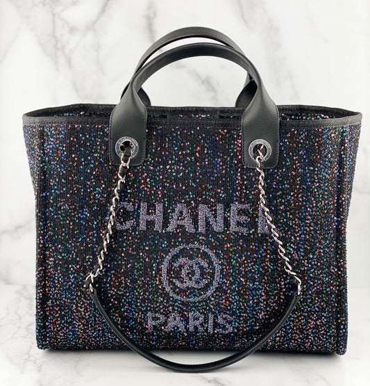 Chanel Canvas Deauville Tote