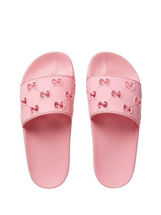 Gucci Rubber GG Slides