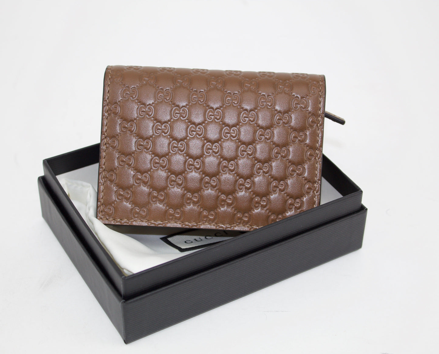 GUCCI MICROGUCCISSIMA CARD CASE WALLET