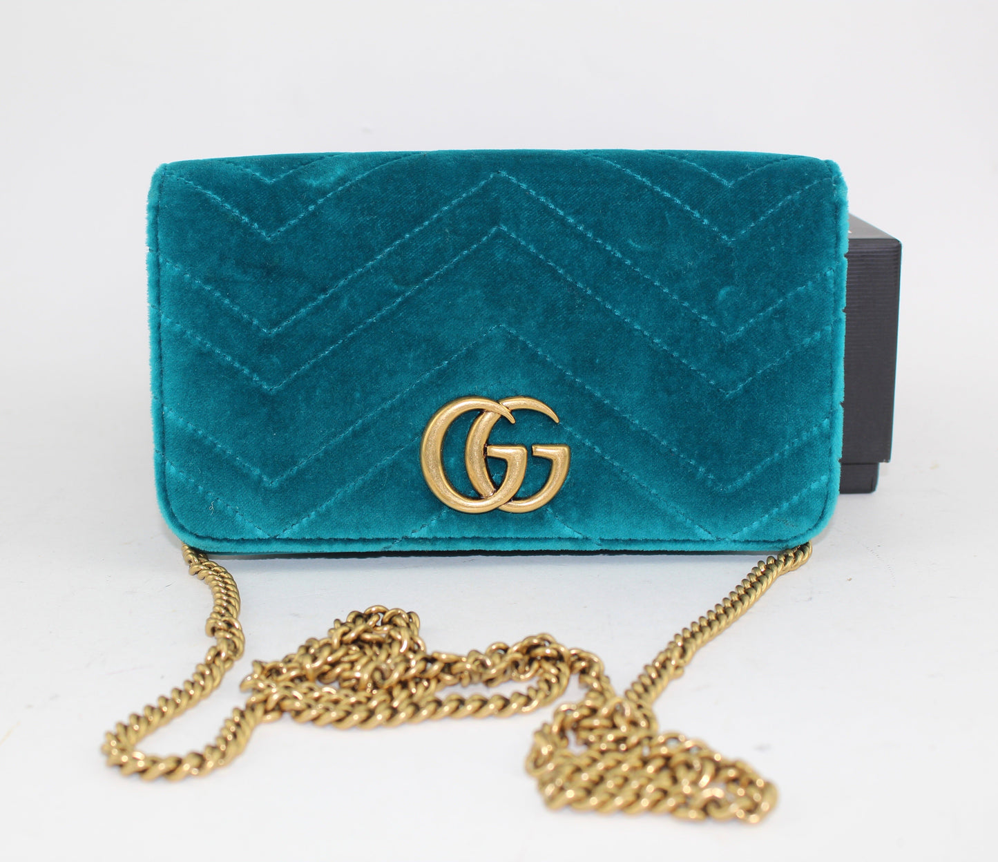 Gucci Velvet mini shoulder Bag