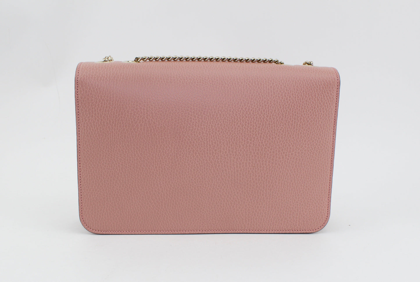 GUCCI MEDIUM CALFSKIN INTERLOCKING G SHOULDER BAG