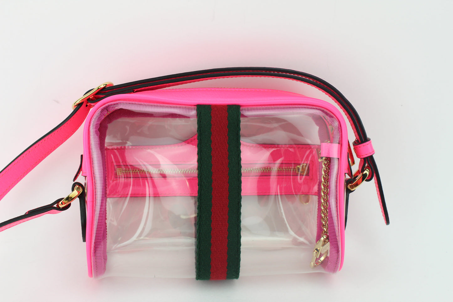 Gucci Mini Ophidia Transparent Crossbody bag