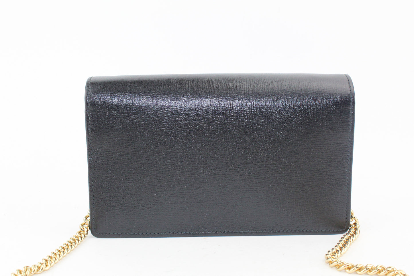 Gucci Leather Chain Crossbody Bag