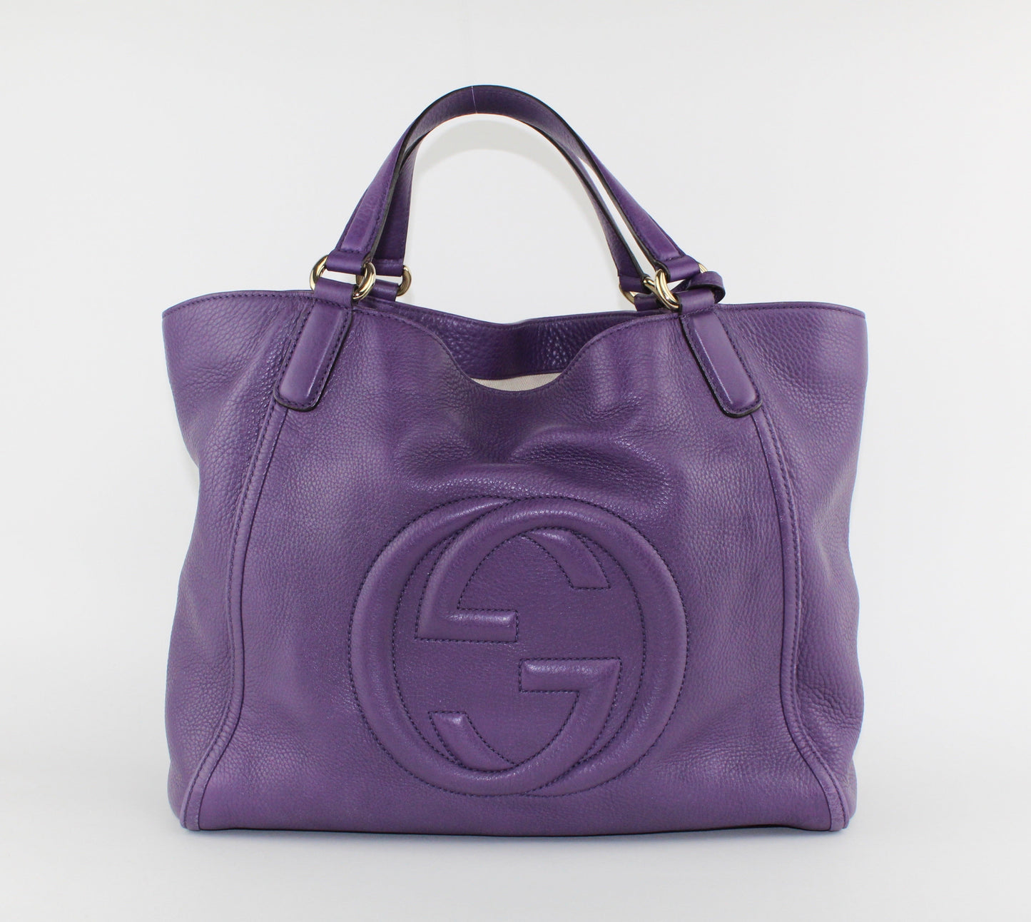 GUCCI SOHO SHOULDER MEDIUM LEATHER BAG