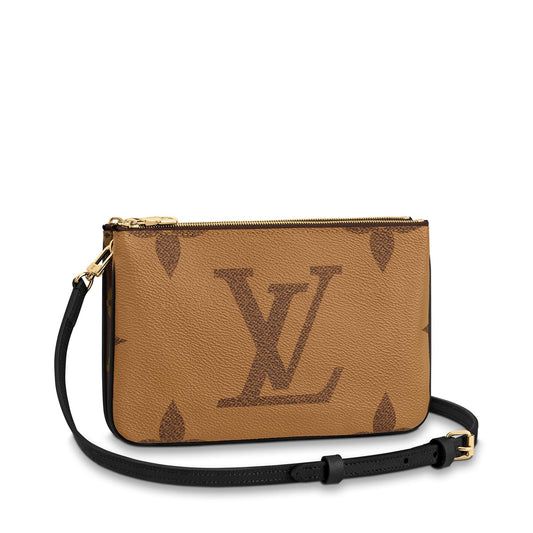 LOUIS VUITTON DOUBLE ZIP POCHETTE