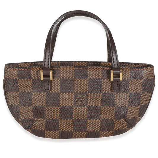 Louis Vuitton Damier Ebene Canvas Manosque GM Pochette
