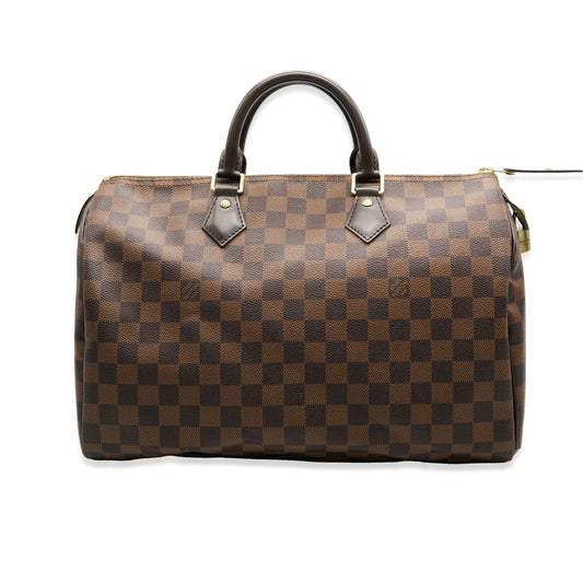 Louis Vuitton Damier Ebene Canvas Speedy 35