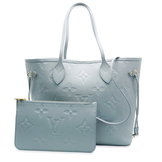 Louis Vuitton Blue Hour Giant Monogram Empreinte Neverfull MM