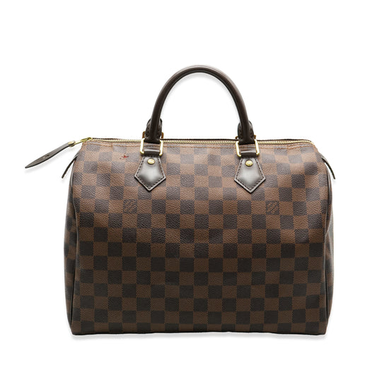 Louis Vuitton Damier Ebene Canvas Speedy 30