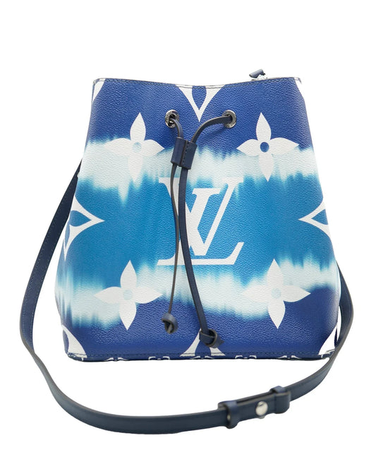 Louis Vuitton Blue Monogram Escale Canvas NeoNoe MM