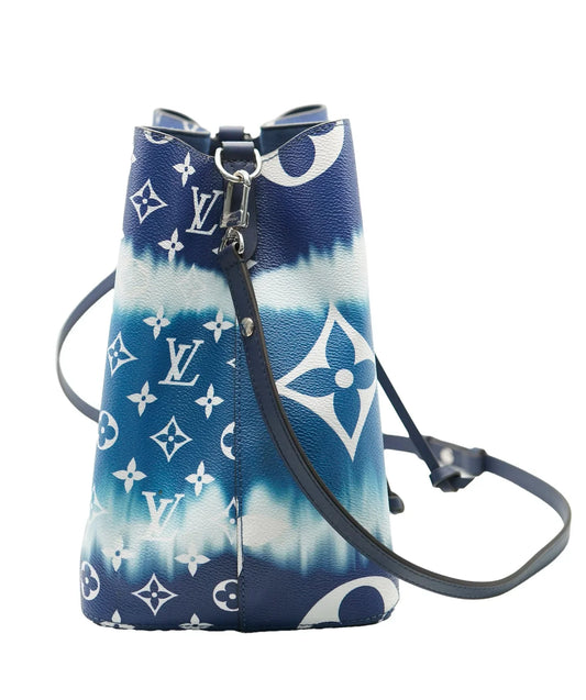 Louis Vuitton Blue Monogram Escale Canvas NeoNoe MM