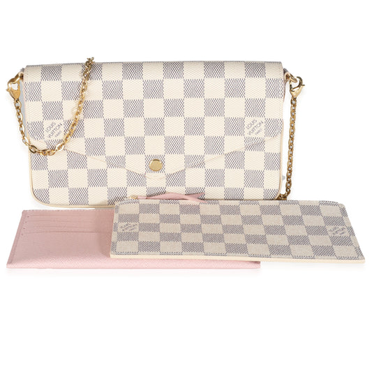 Louis Vuitton Damier Azur Canvas Felicie Pochette