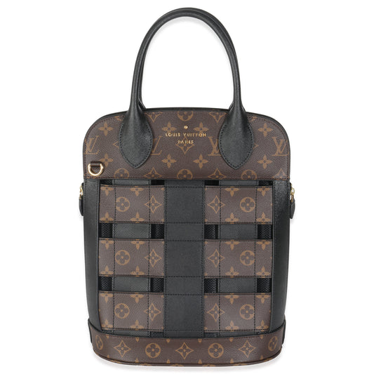 Louis Vuitton Black Monogram Canvas Tressage