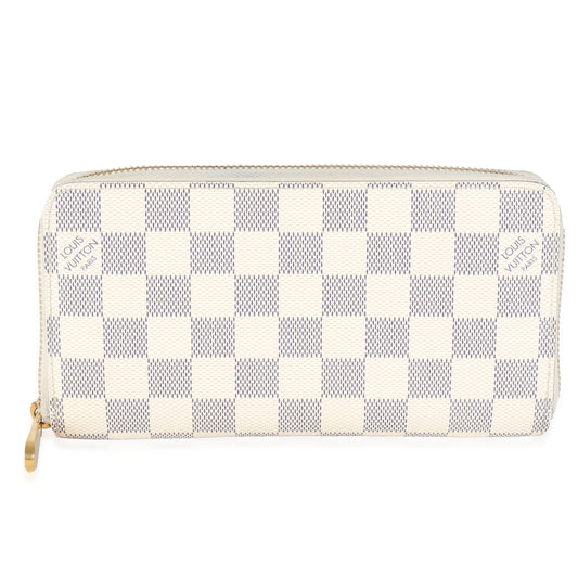 Louis Vuitton Damier Azur Canvas Zippy Wallet