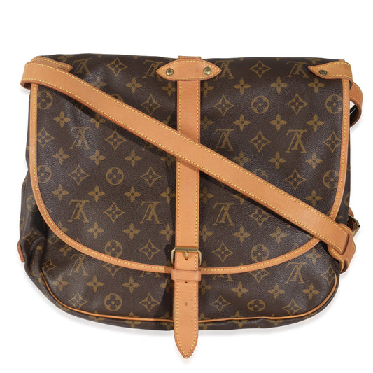 Louis Vuitton Monogram Canvas Saumur 35