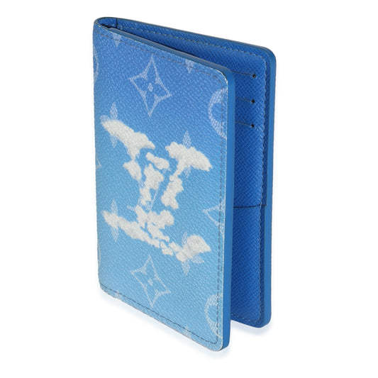 Louis Vuitton Blue Monogram Clouds Canvas Pocket Organizer