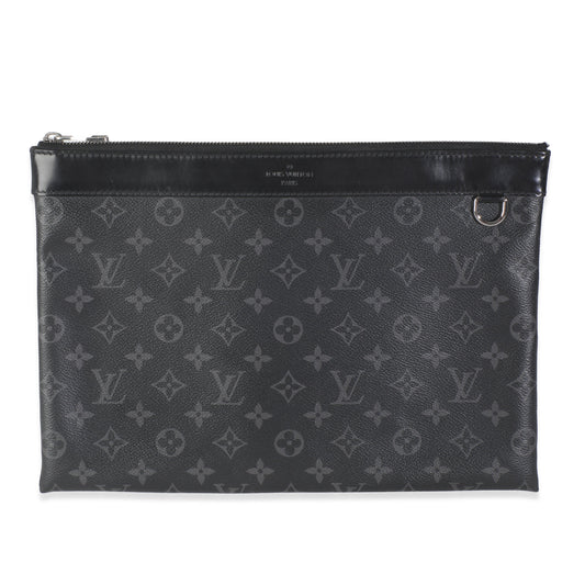 Louis Vuitton Monogram Eclipse Canvas Discovery Pochette GM