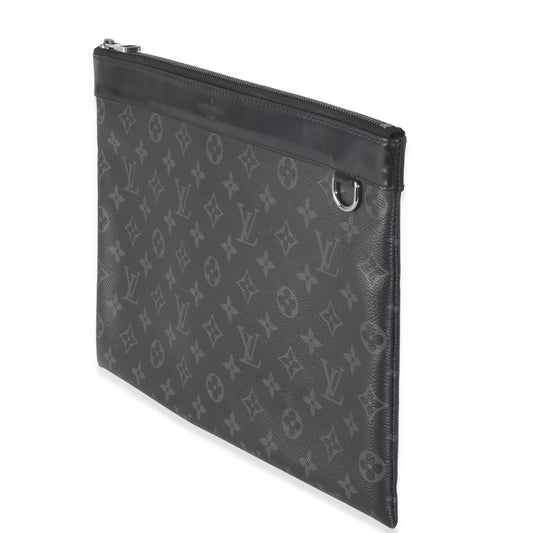 Louis Vuitton Monogram Eclipse Canvas Discovery Pochette GM