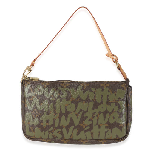 Louis Vuitton x Stephen Sprouse Monogram Canvas Graffiti Pochette Accessories