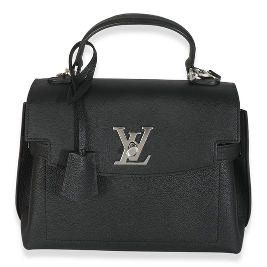 Louis Vuitton Black Calfskin Lockme Ever BB