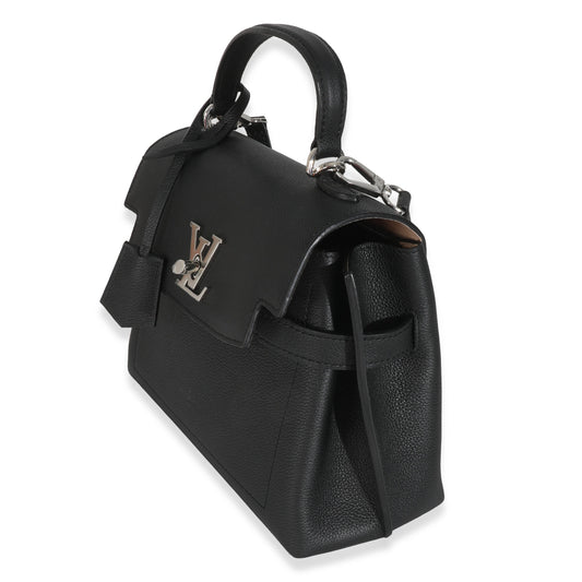 Louis Vuitton Black Calfskin Lockme Ever BB