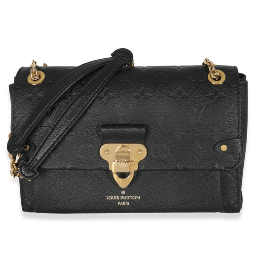 Louis Vuitton Black Monogram Empreinte Vavin PM